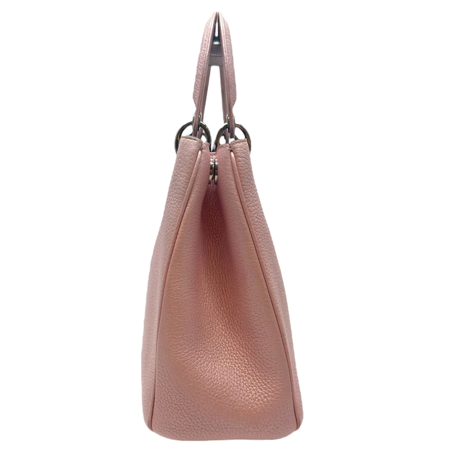 CHRISTIAN DIOR 2-Way Diorissimo Handle Bag - Pink