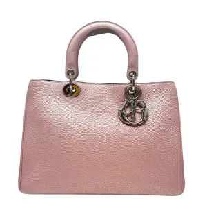 CHRISTIAN DIOR 2-Way Diorissimo Handle Bag - Pink