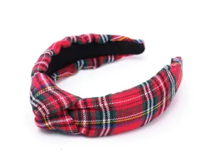 Christmas Plaid Headband