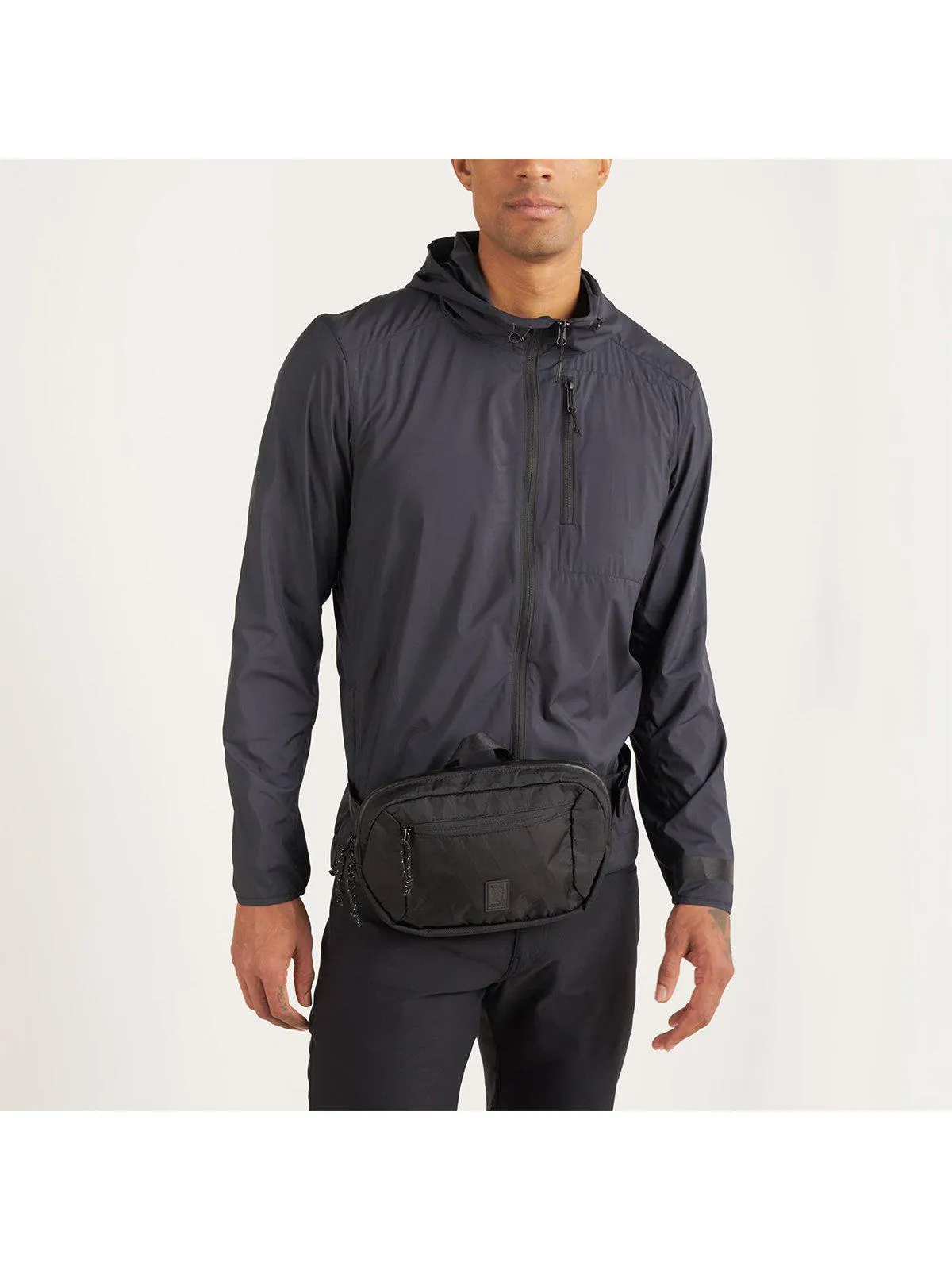 Chrome Industries BLCKCHRM 22X Ziptop Waistpack Stone Grey