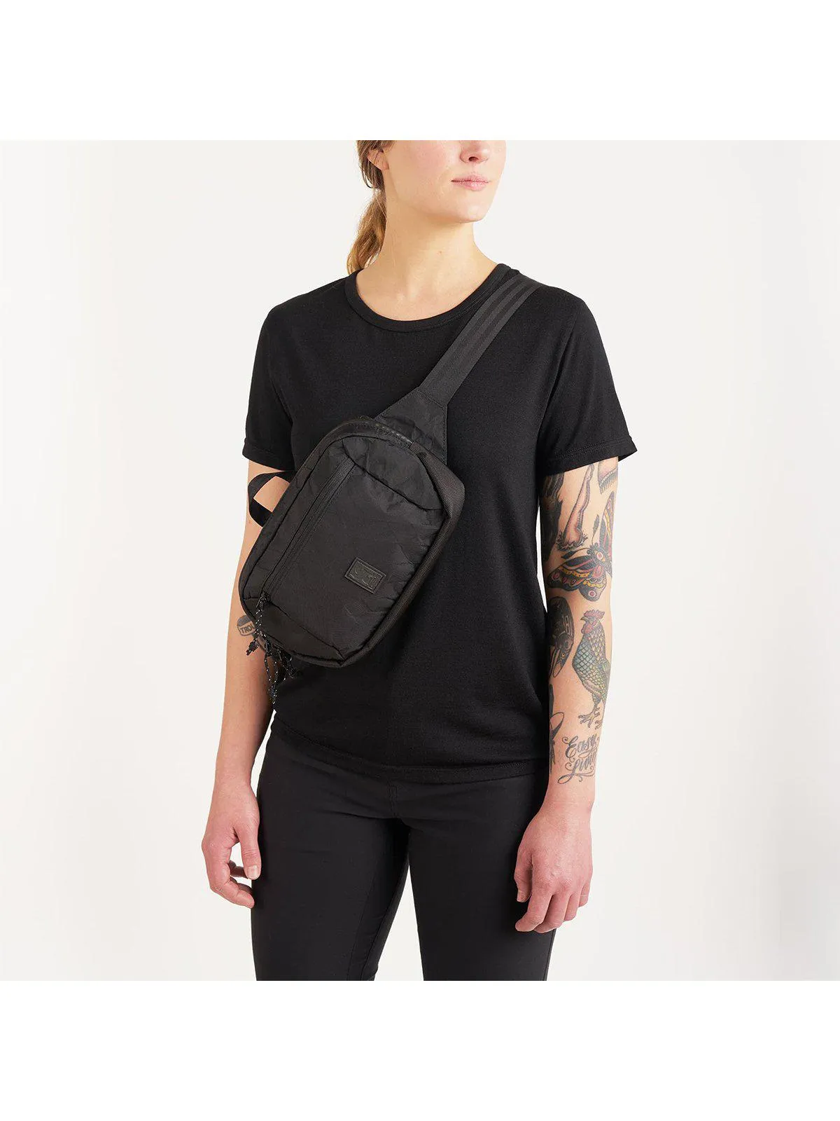 Chrome Industries BLCKCHRM 22X Ziptop Waistpack Stone Grey