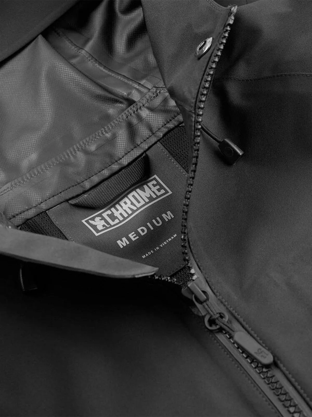 Chrome Industries Storm Salute Commute Jacket Black