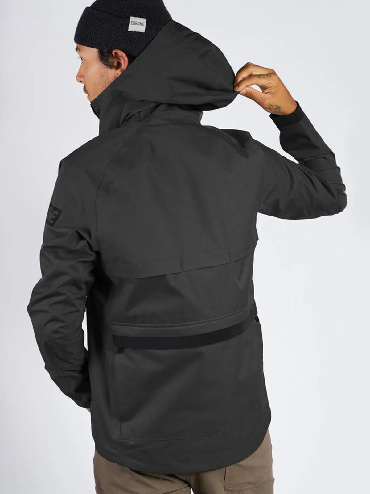 Chrome Industries Storm Salute Commute Jacket Black