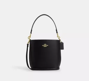 City Bucket Bag - Pebbled Leather