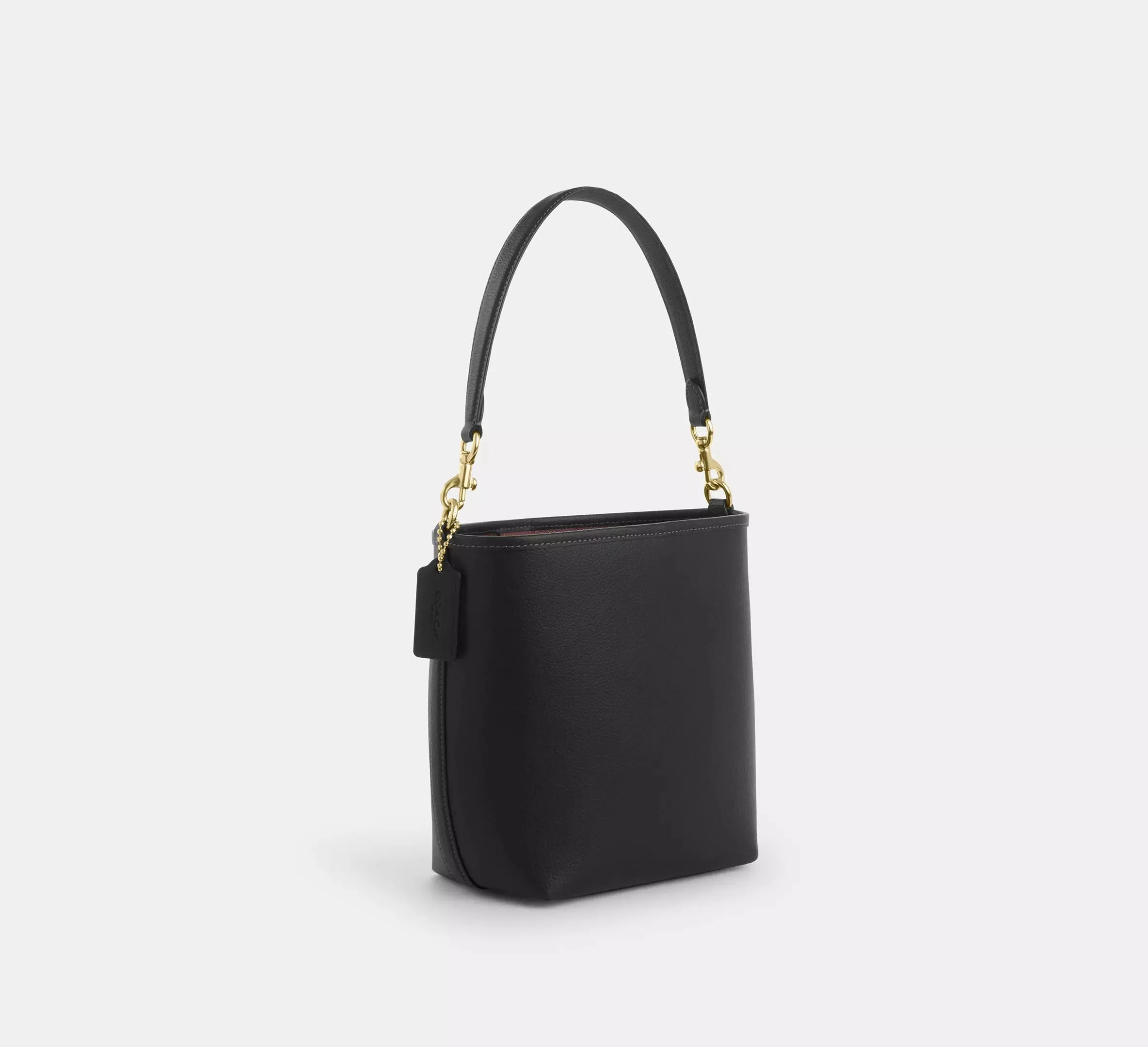 City Bucket Bag - Pebbled Leather