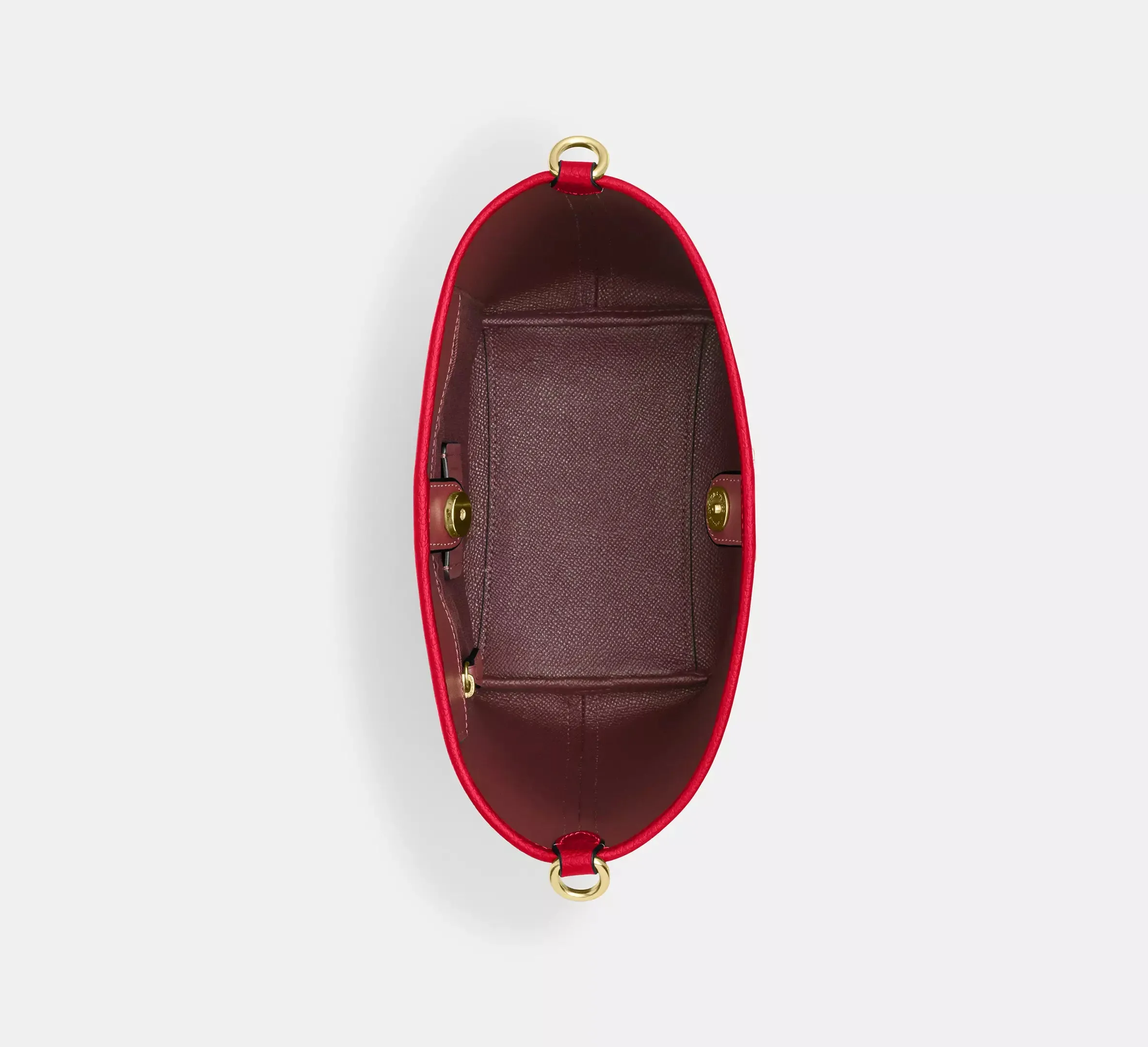 City Bucket Bag - Pebbled Leather