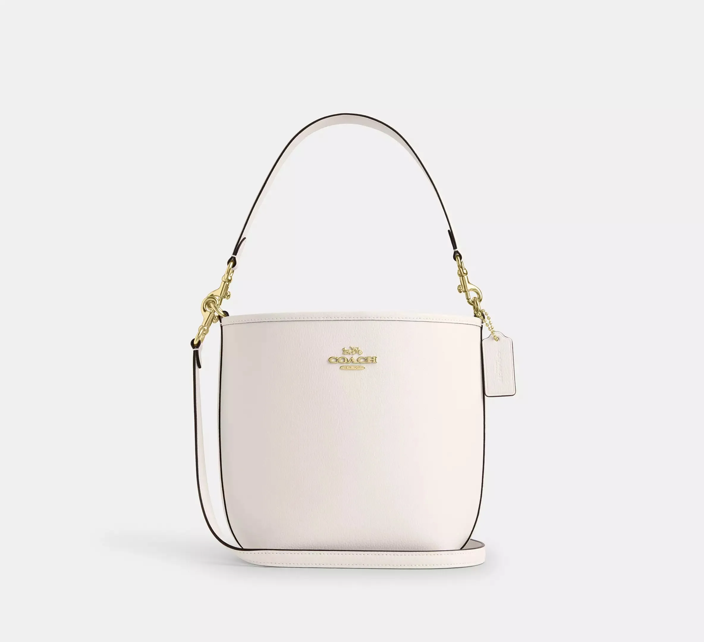 City Bucket Bag - Pebbled Leather