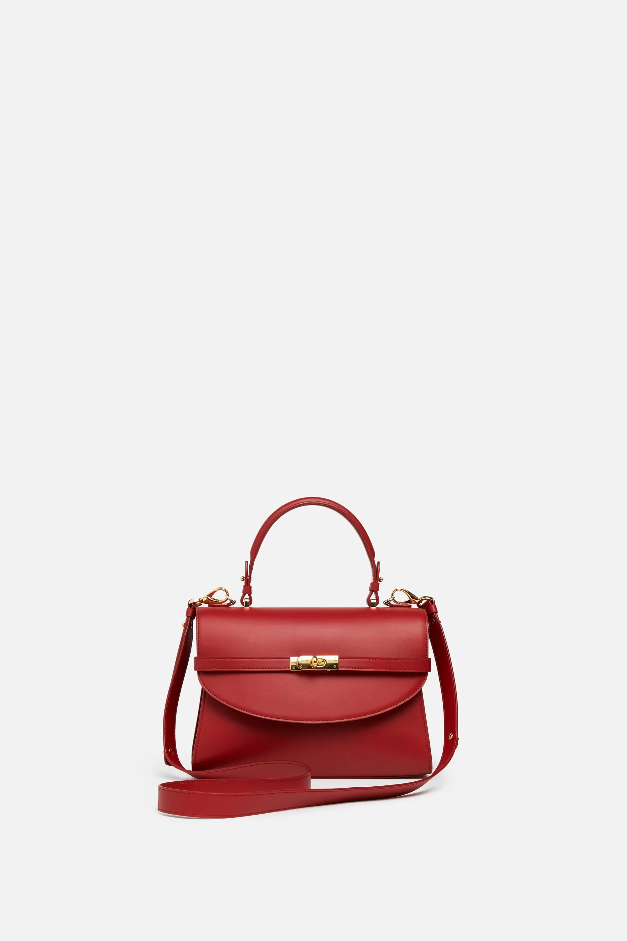 Classic New Yorker Bag in Midtown in Purple - Gold Hardware - WAITLIST