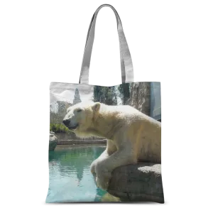 Classic Sublimation Tote Bag - Arctic Polar Bear Collection