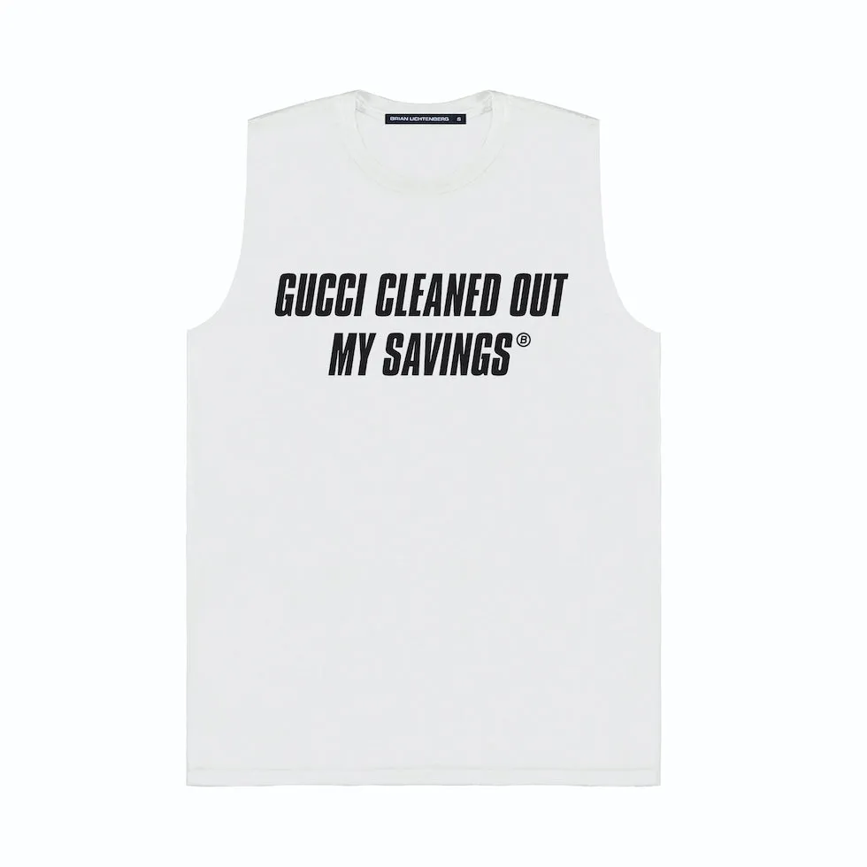 CLEANED OUT MUSCLE TEE