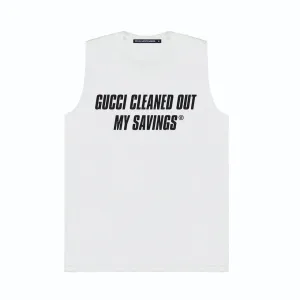 CLEANED OUT MUSCLE TEE