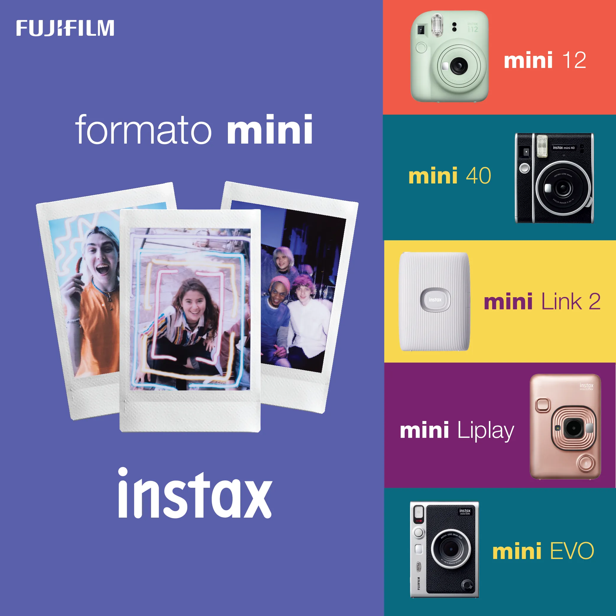 Cámara Instax Mini 12 Verde
