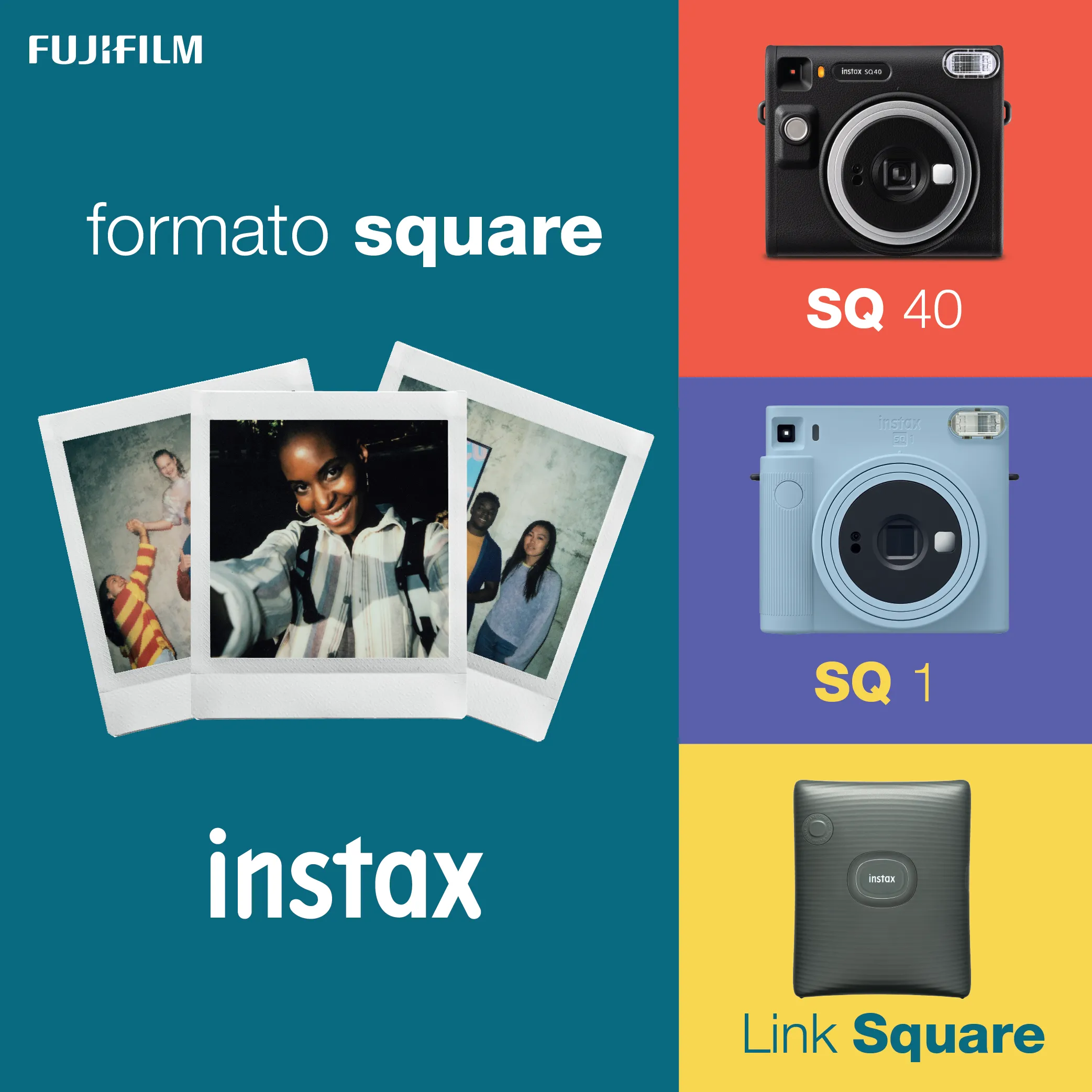 Cámara Instax Square SQ1 Blanca