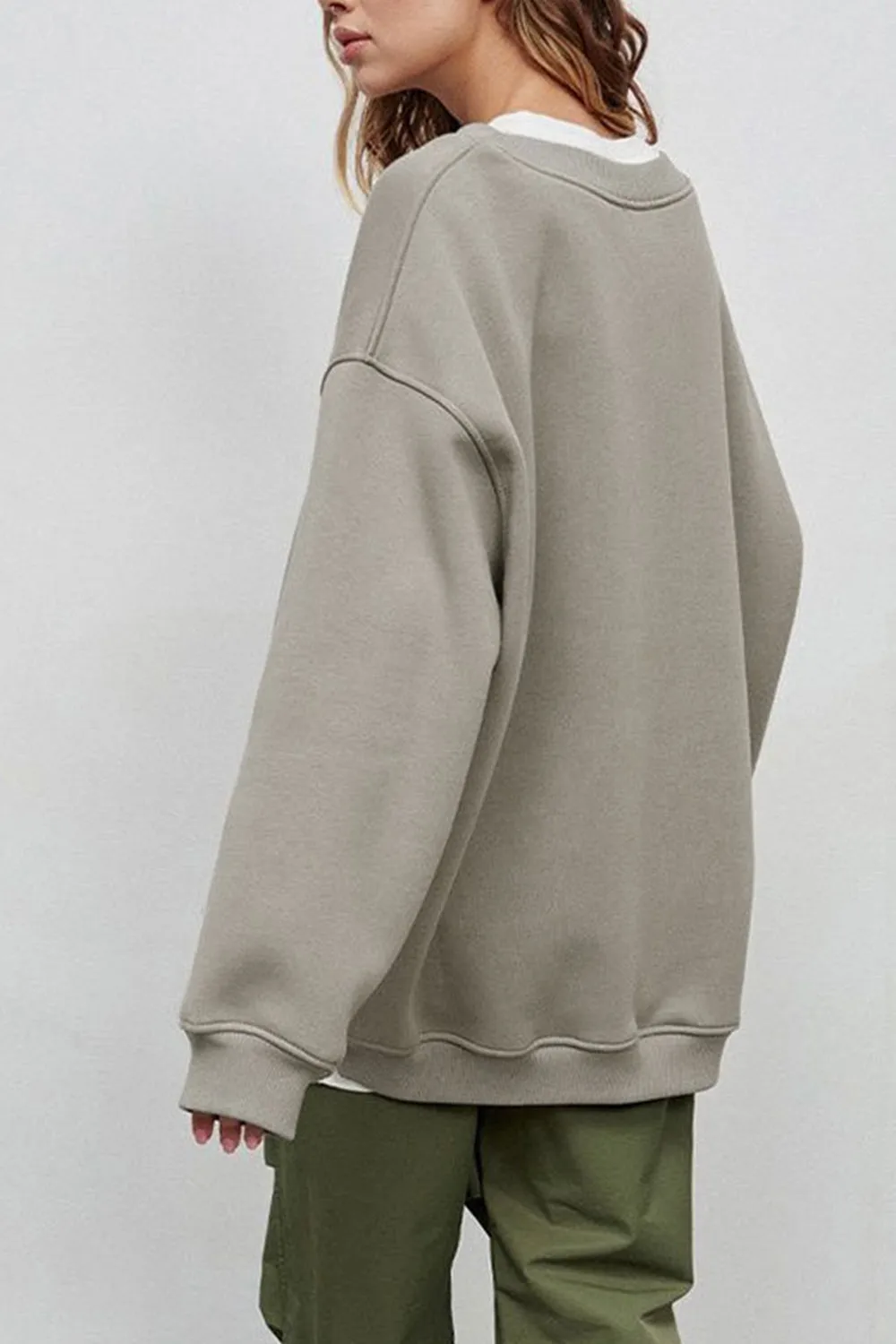 Coastal Days Drop Shoulder Sweatshirt