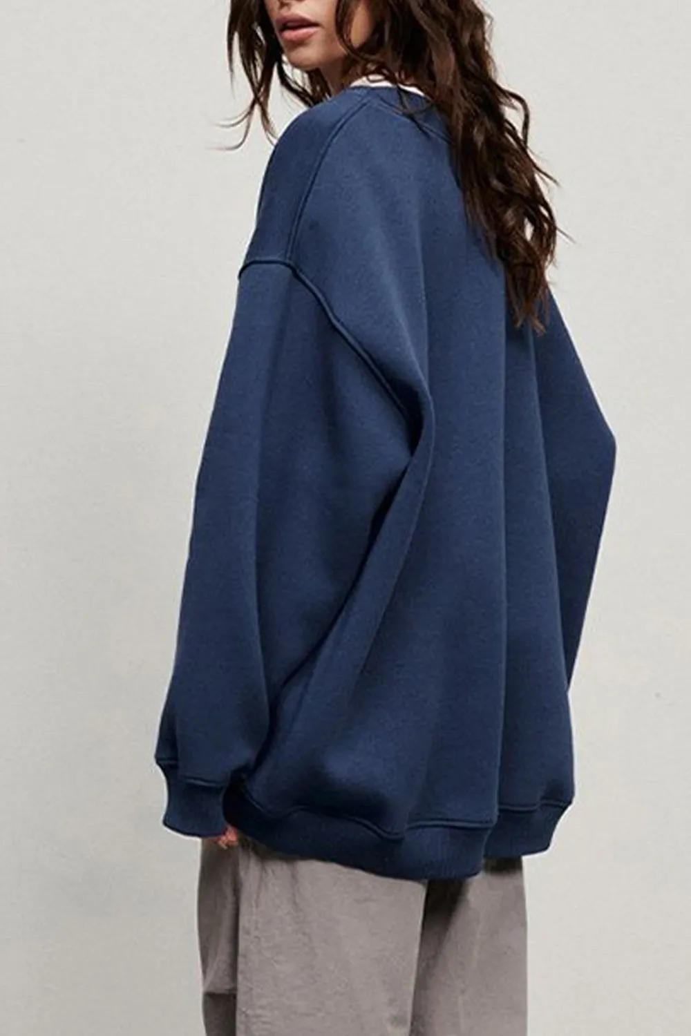 Coastal Days Drop Shoulder Sweatshirt