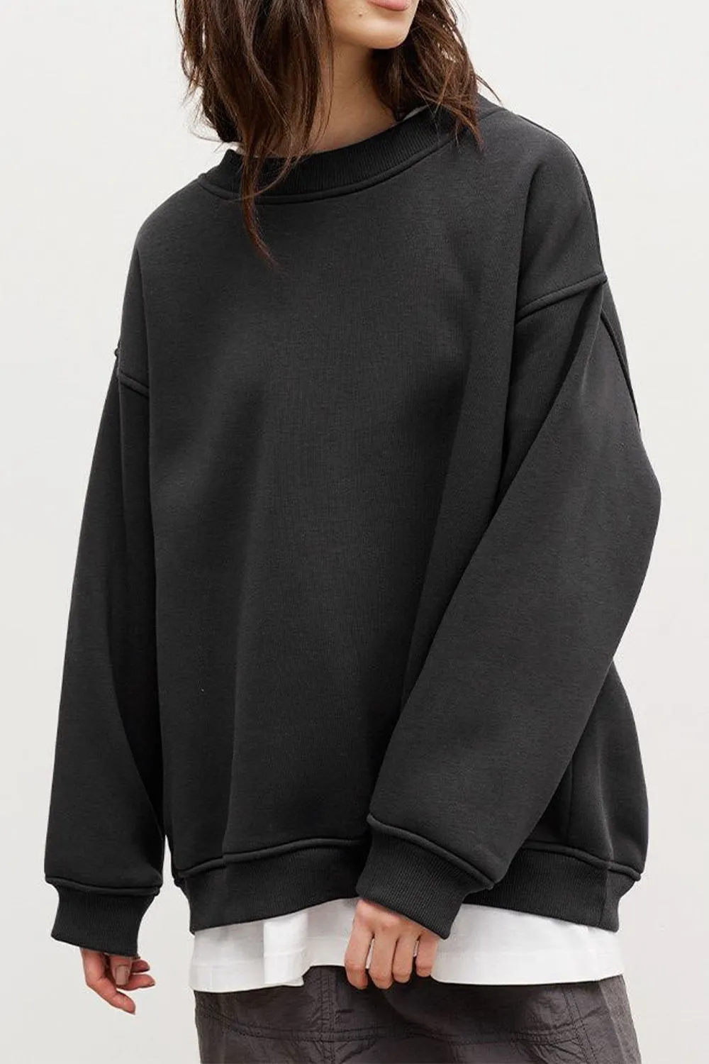 Coastal Days Drop Shoulder Sweatshirt