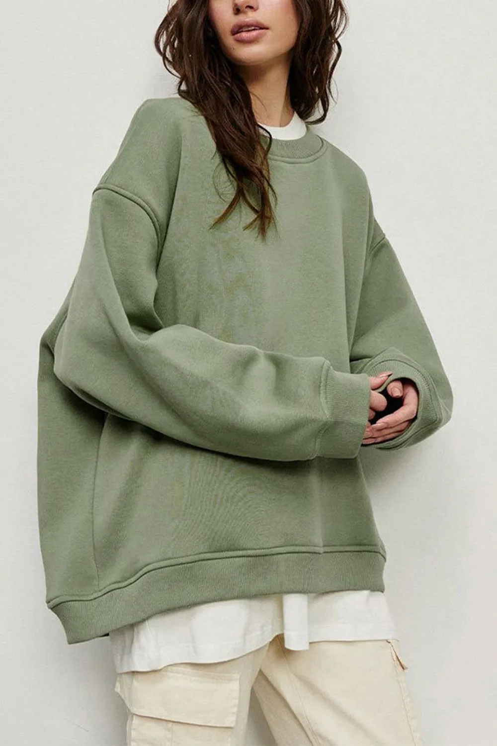 Coastal Days Drop Shoulder Sweatshirt