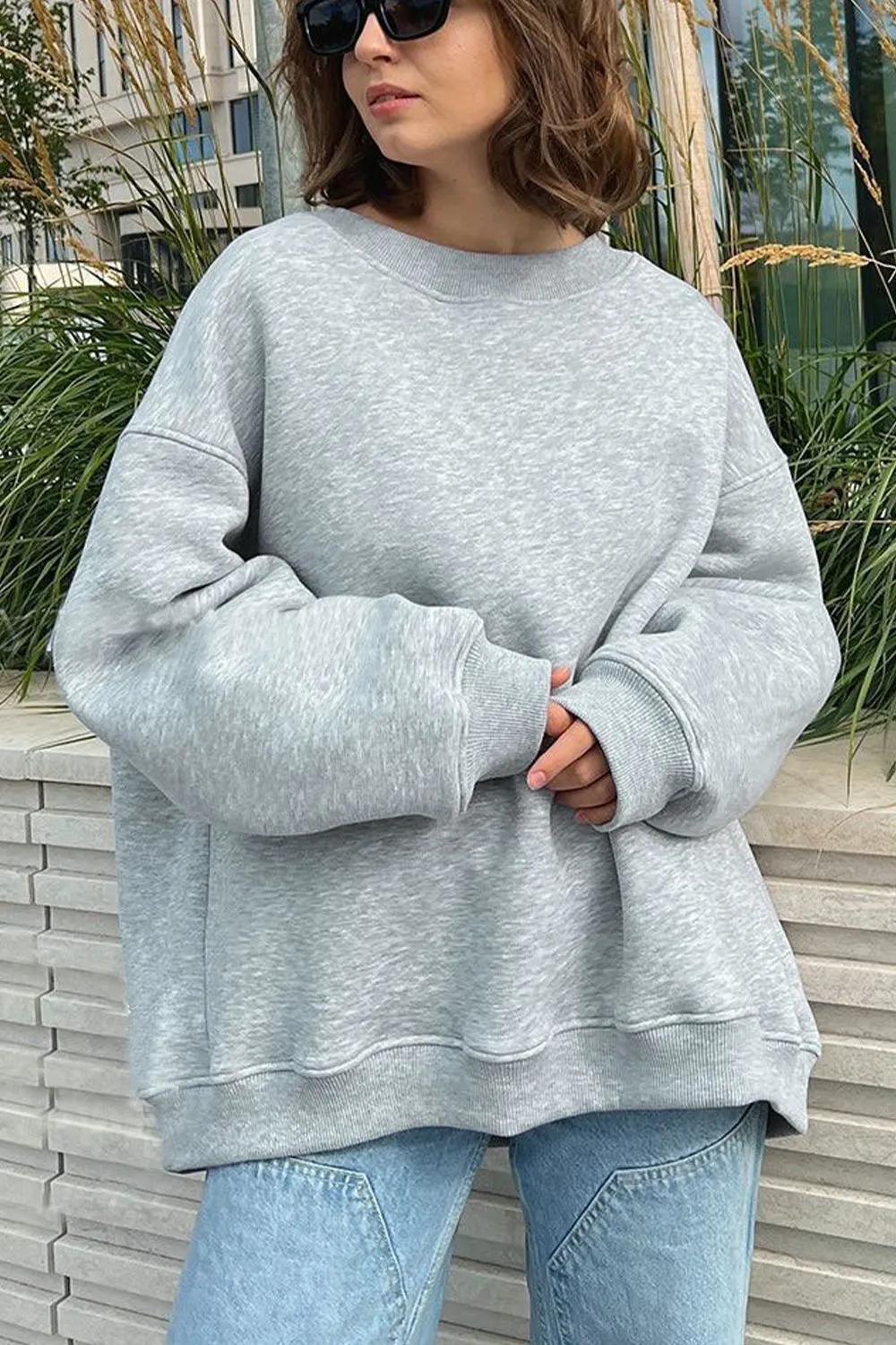 Coastal Days Drop Shoulder Sweatshirt