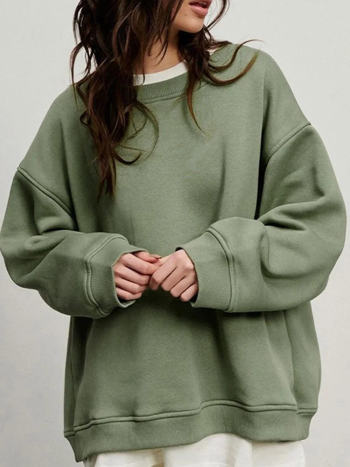 Coastal Days Drop Shoulder Sweatshirt