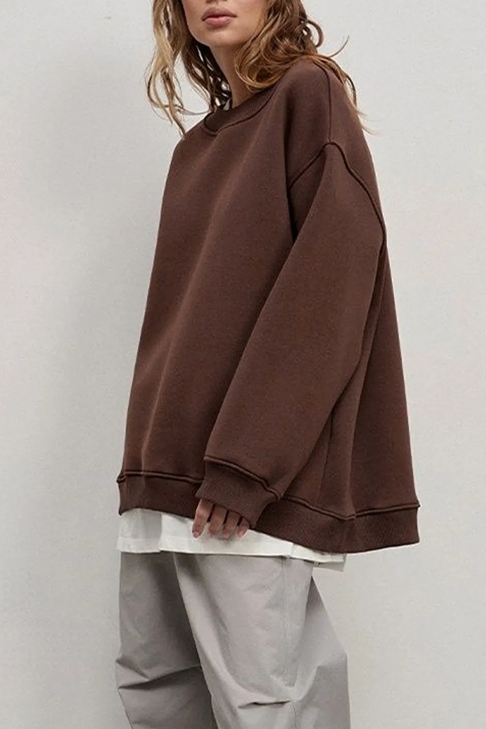 Coastal Days Drop Shoulder Sweatshirt