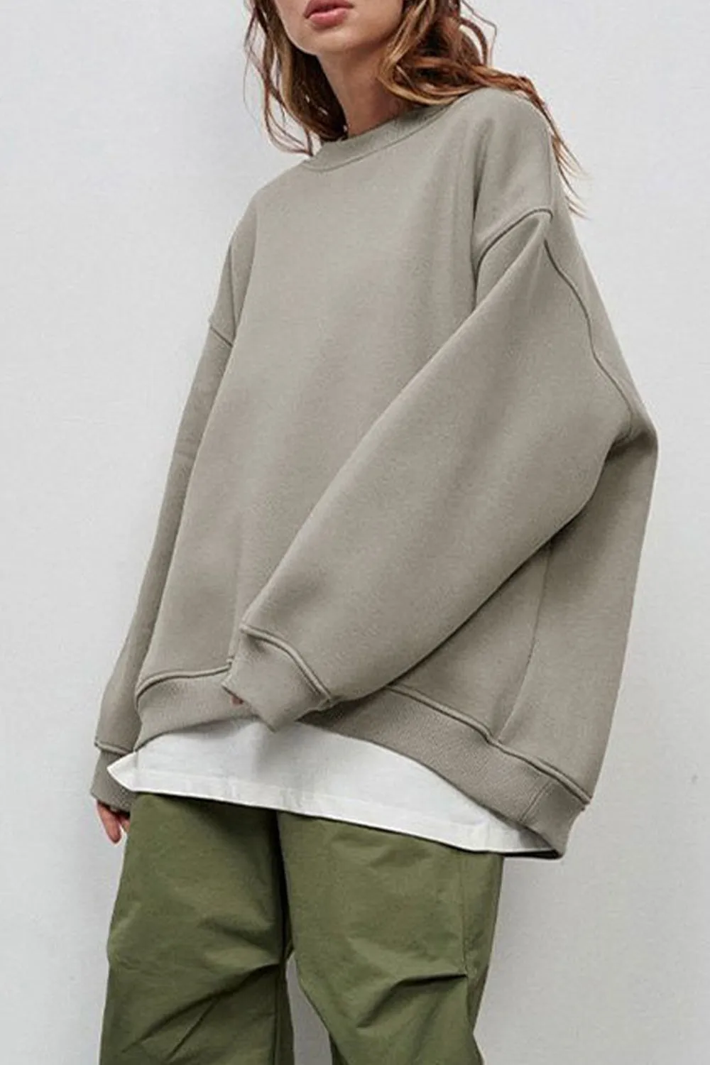 Coastal Days Drop Shoulder Sweatshirt