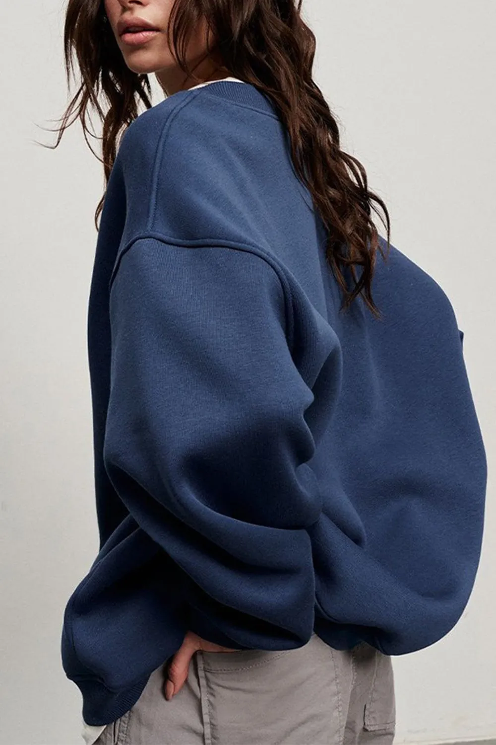 Coastal Days Drop Shoulder Sweatshirt