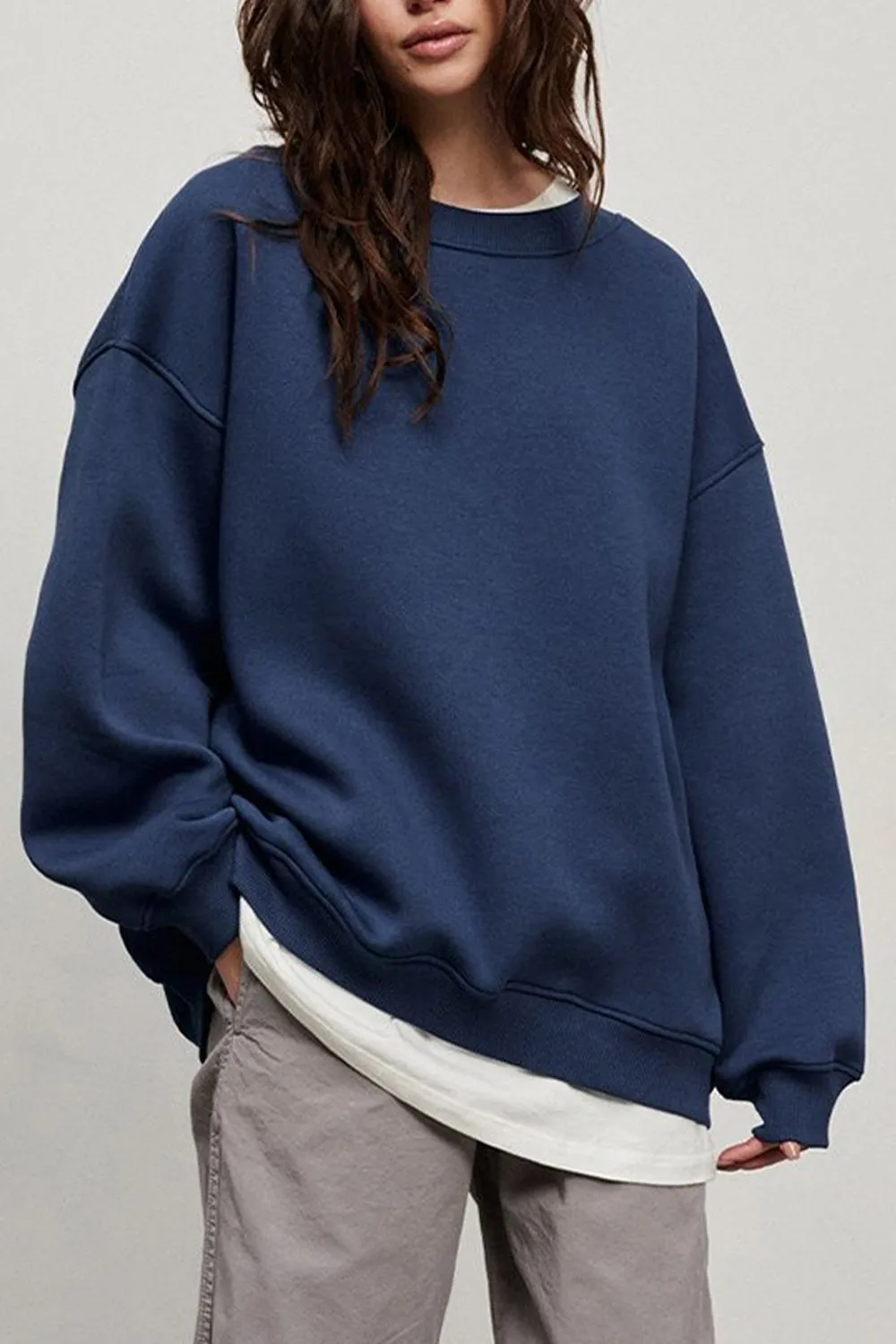 Coastal Days Drop Shoulder Sweatshirt