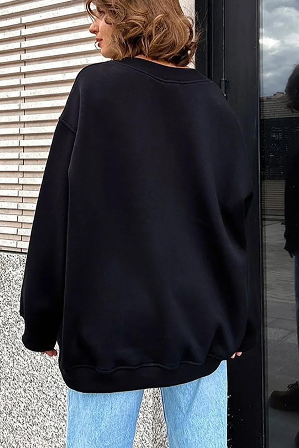Coastal Days Drop Shoulder Sweatshirt