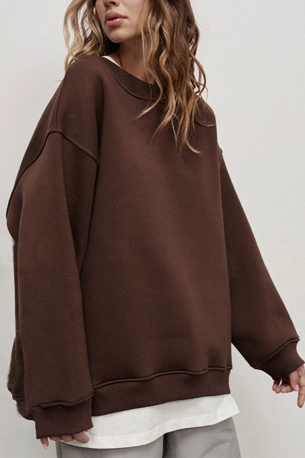 Coastal Days Drop Shoulder Sweatshirt
