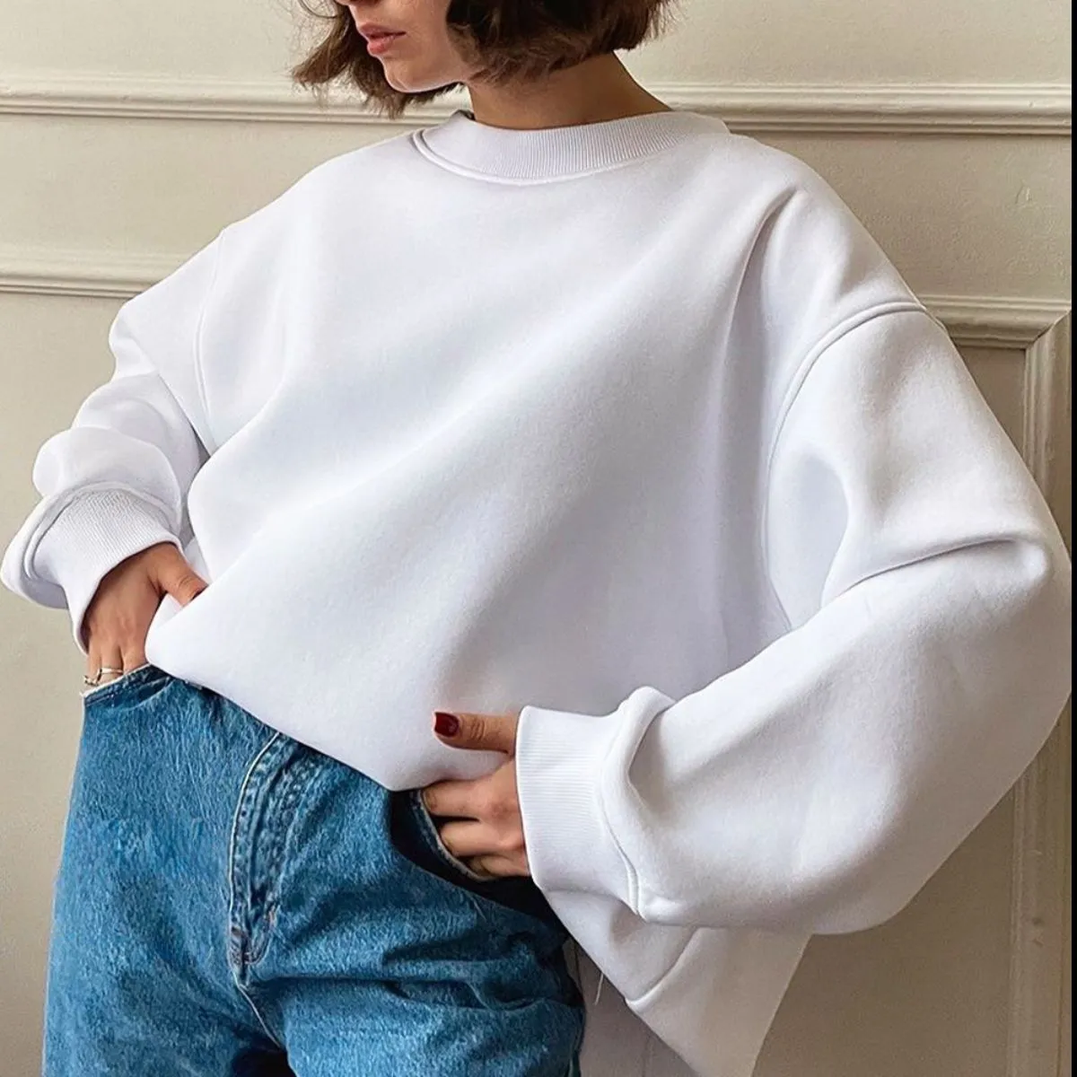 Coastal Days Drop Shoulder Sweatshirt