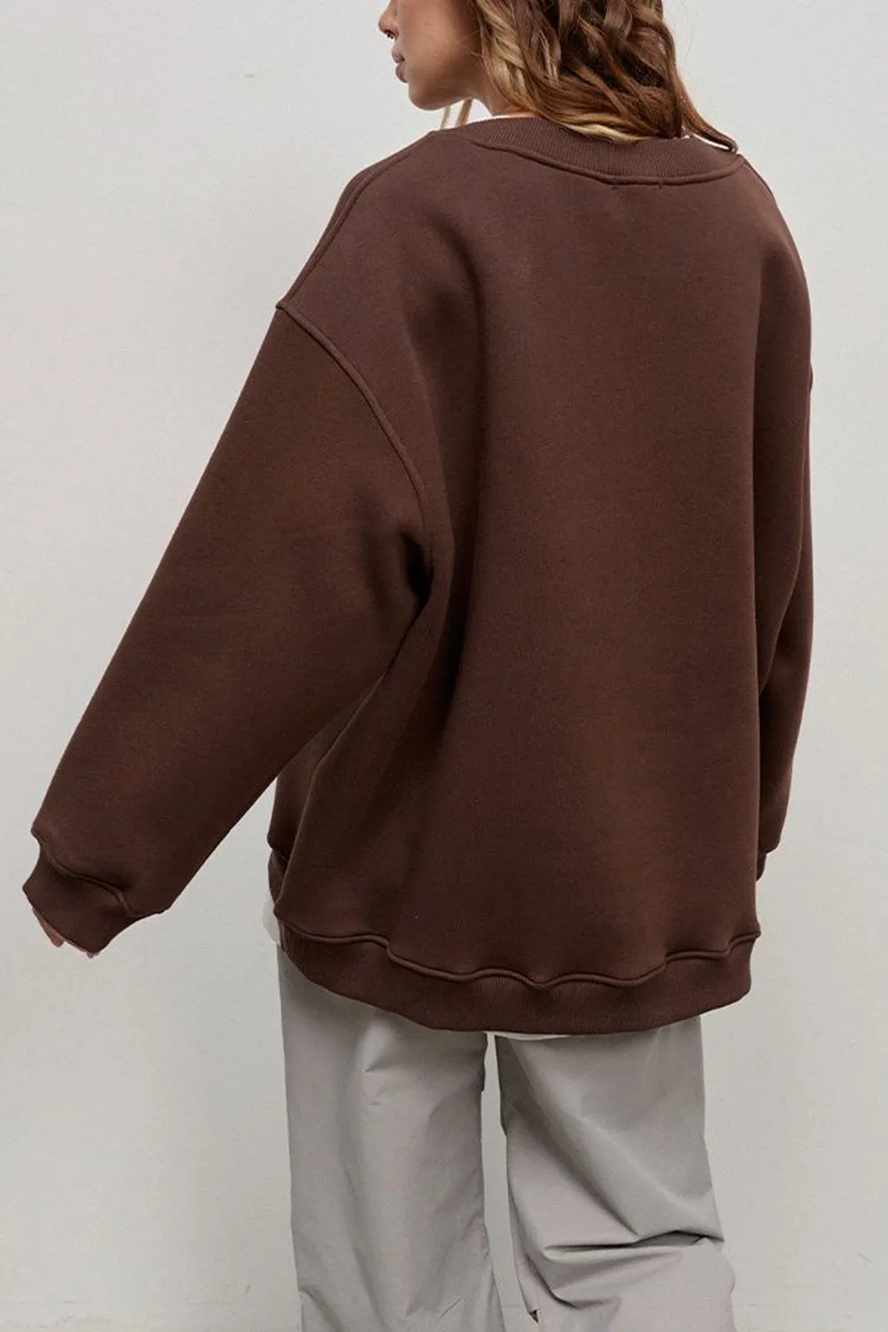 Coastal Days Drop Shoulder Sweatshirt