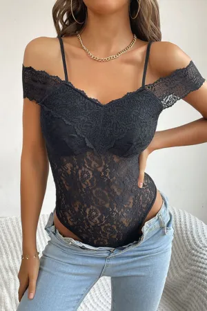 Cold-Shoulder Bodysuit