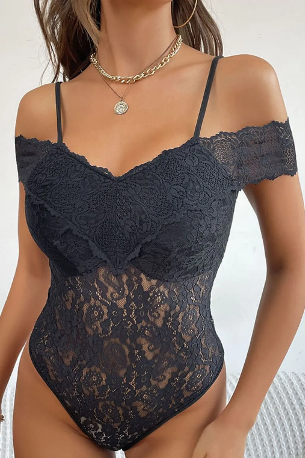 Cold-Shoulder Bodysuit