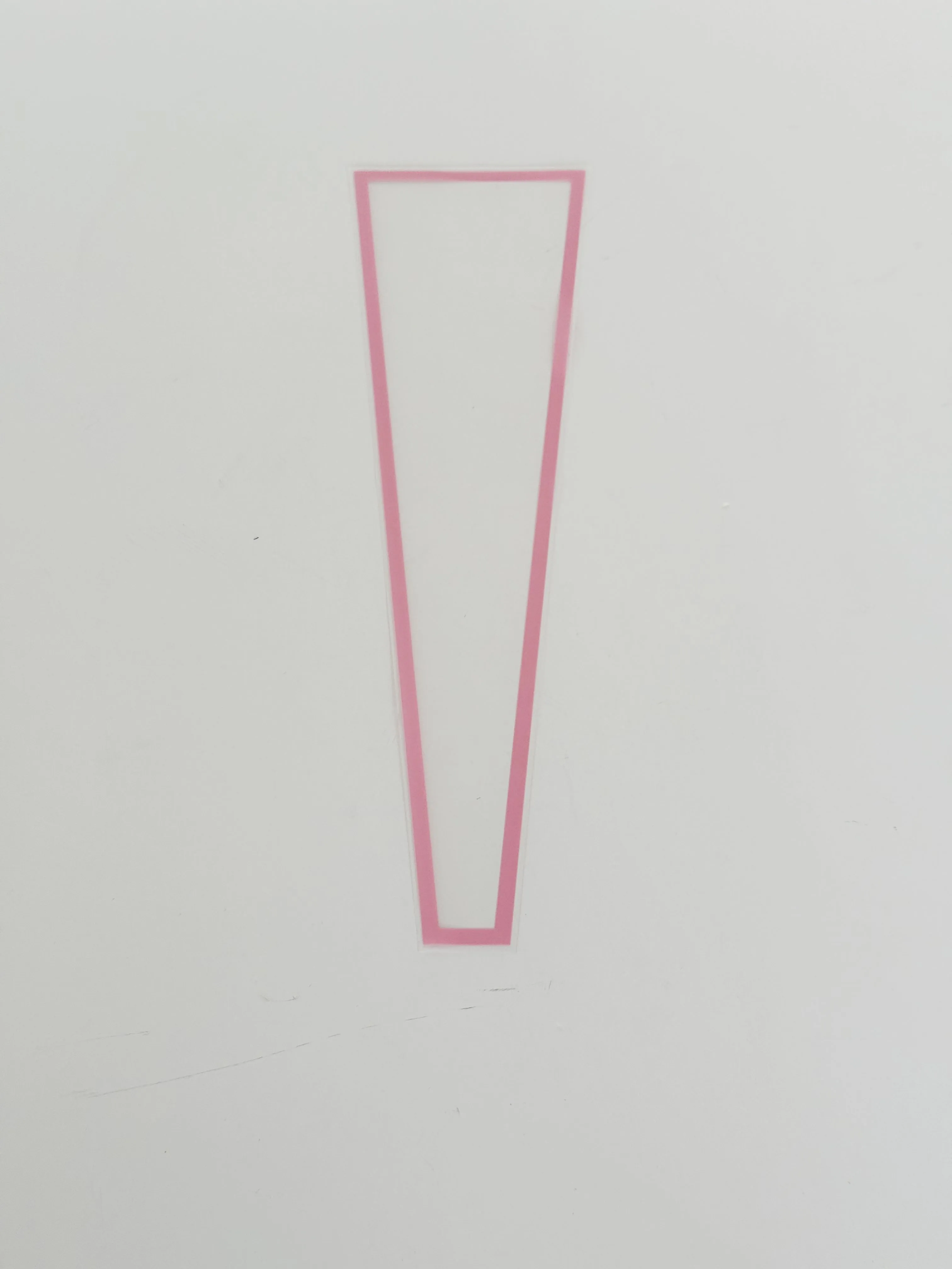 Colored Edge Transparent Flower Bag for Single Stem – Available in Red, Black, Pink, and Blue
