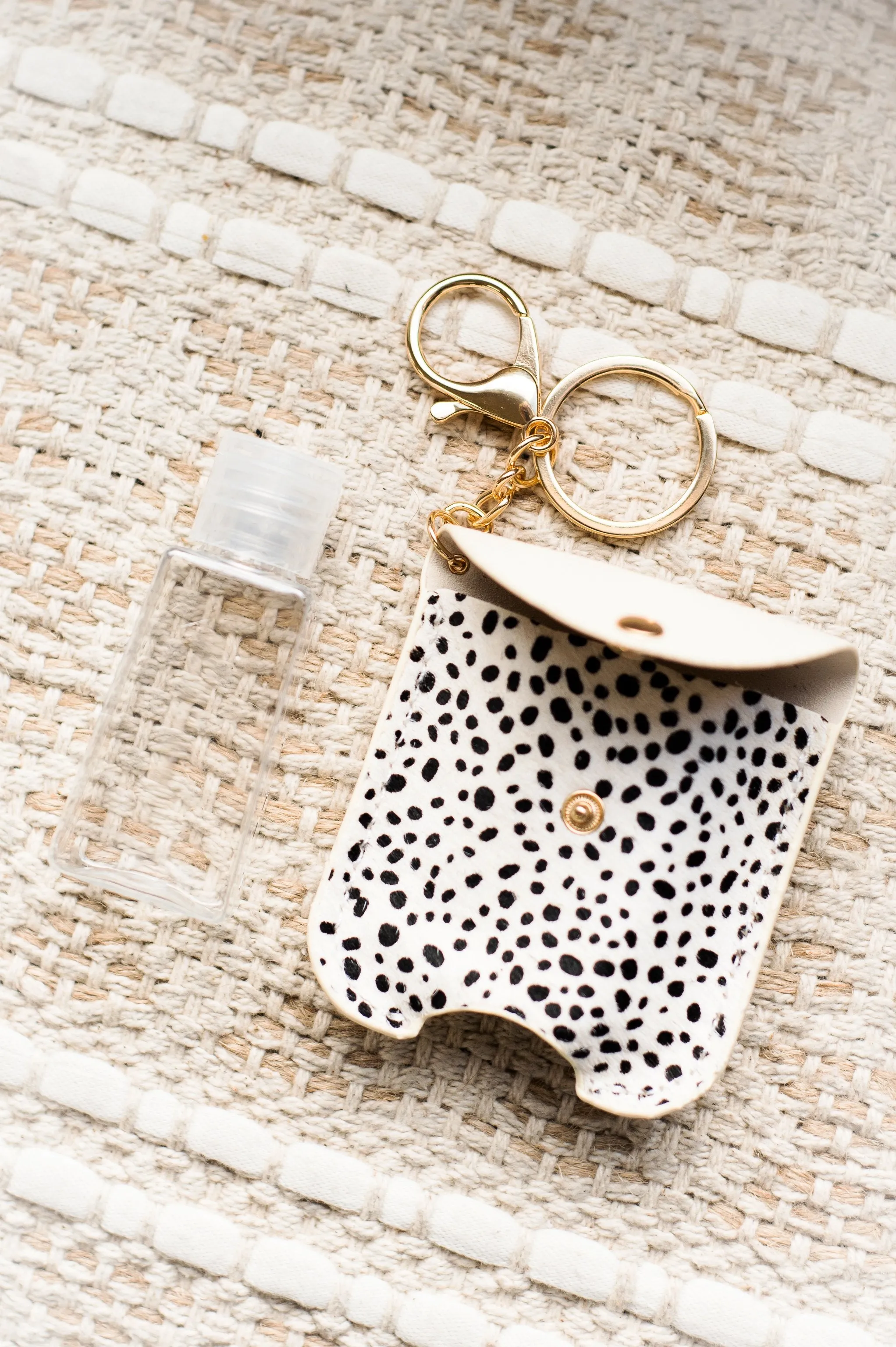Come What May Hand Sanitizer Keychain