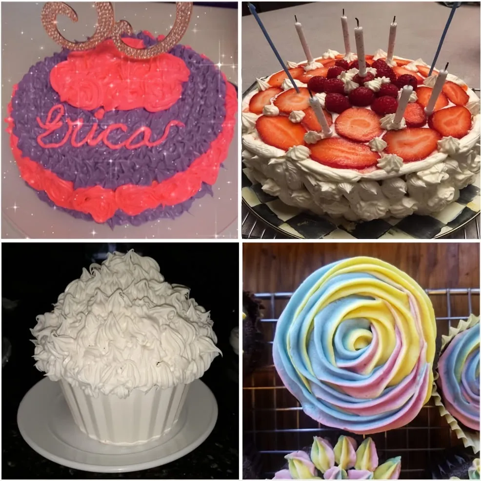 Complete Cake Decoration Supplies Kit with Russian Nozzles