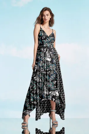 Constable Butterfly Empire Dress