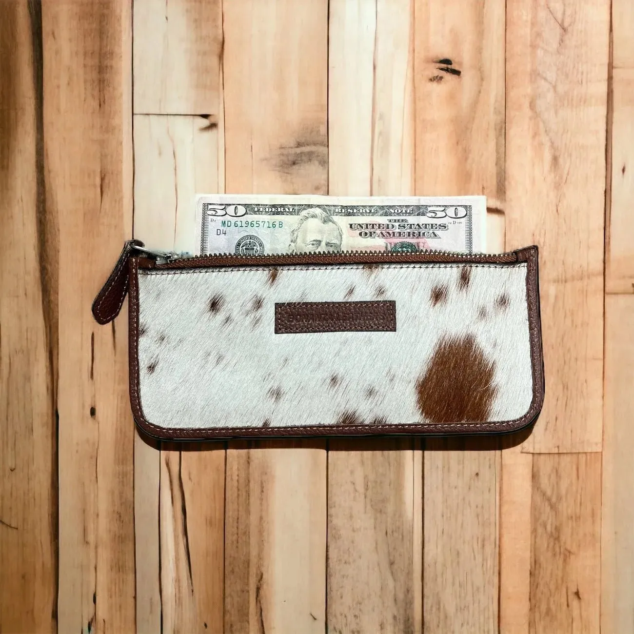 Cowhide wallet bag insert