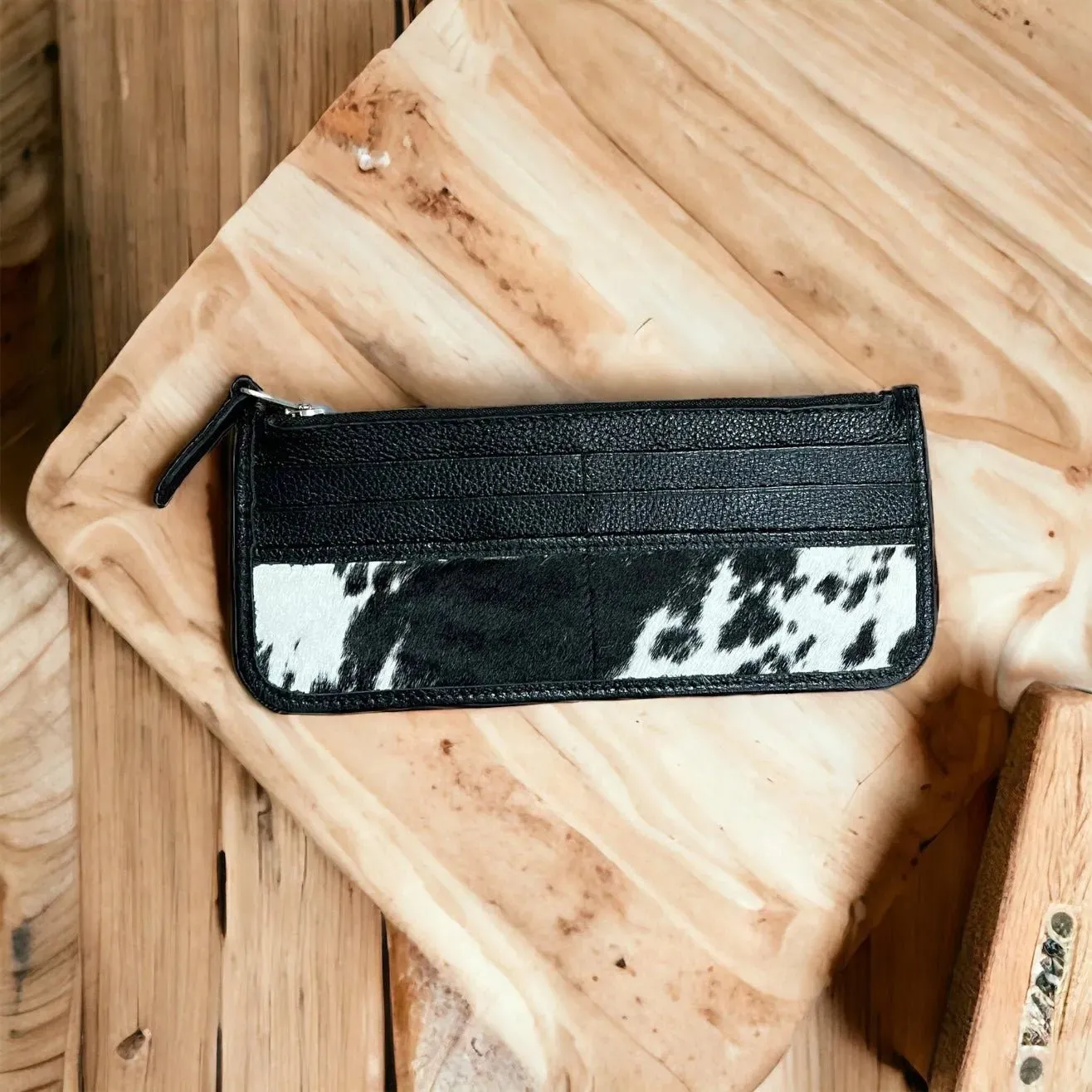 Cowhide wallet bag insert