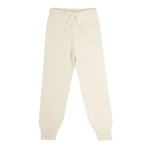 Cream Knit Pant