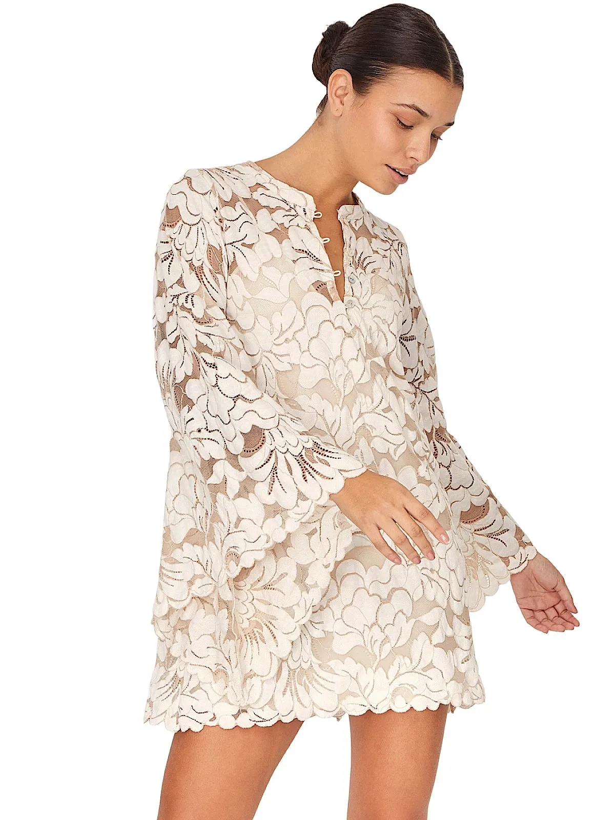 Creme 213 Mini Dress
