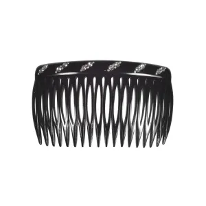 Crystal Classic Large Black Side Comb