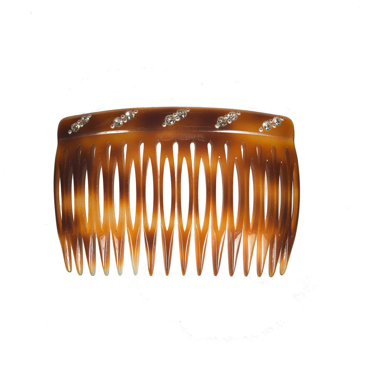 Crystal Classic Medium Tortoiseshell Side Comb