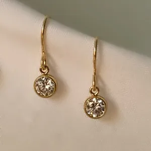 Cubic Zirconia Dangle Earrings