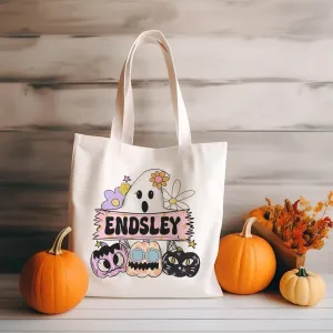 Custom Halloween Bag - Retro Ghost