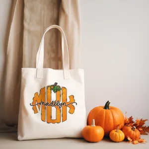 Custom Monogram Halloween Bag
