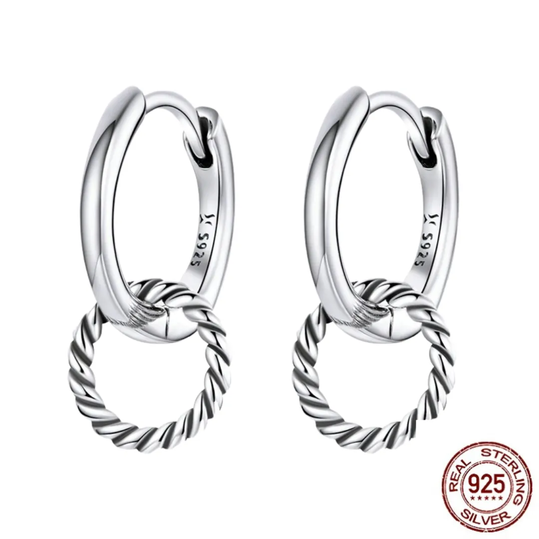 Cycolinks Double Hoop Earrings