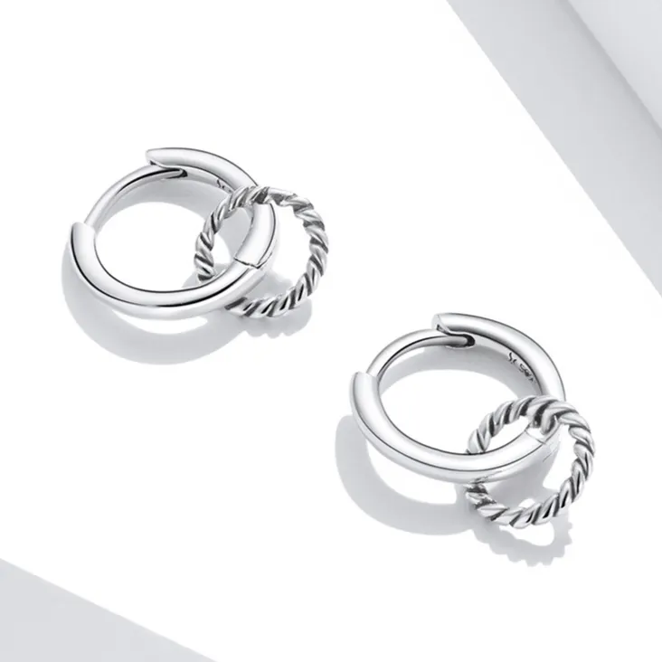 Cycolinks Double Hoop Earrings