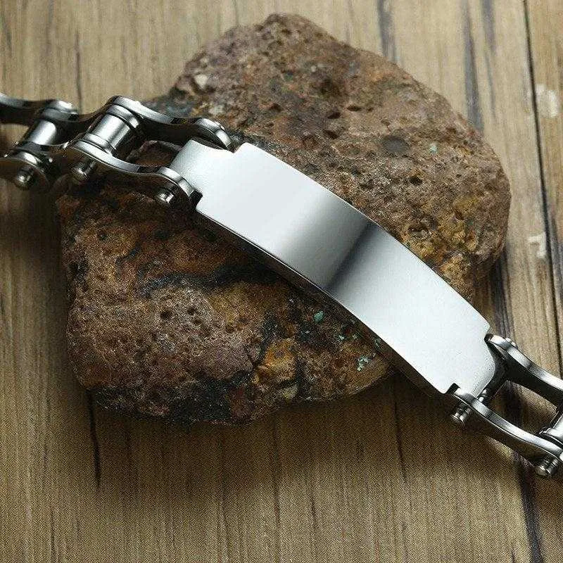 Cycolinks Personalised Mens Bike Bracelet