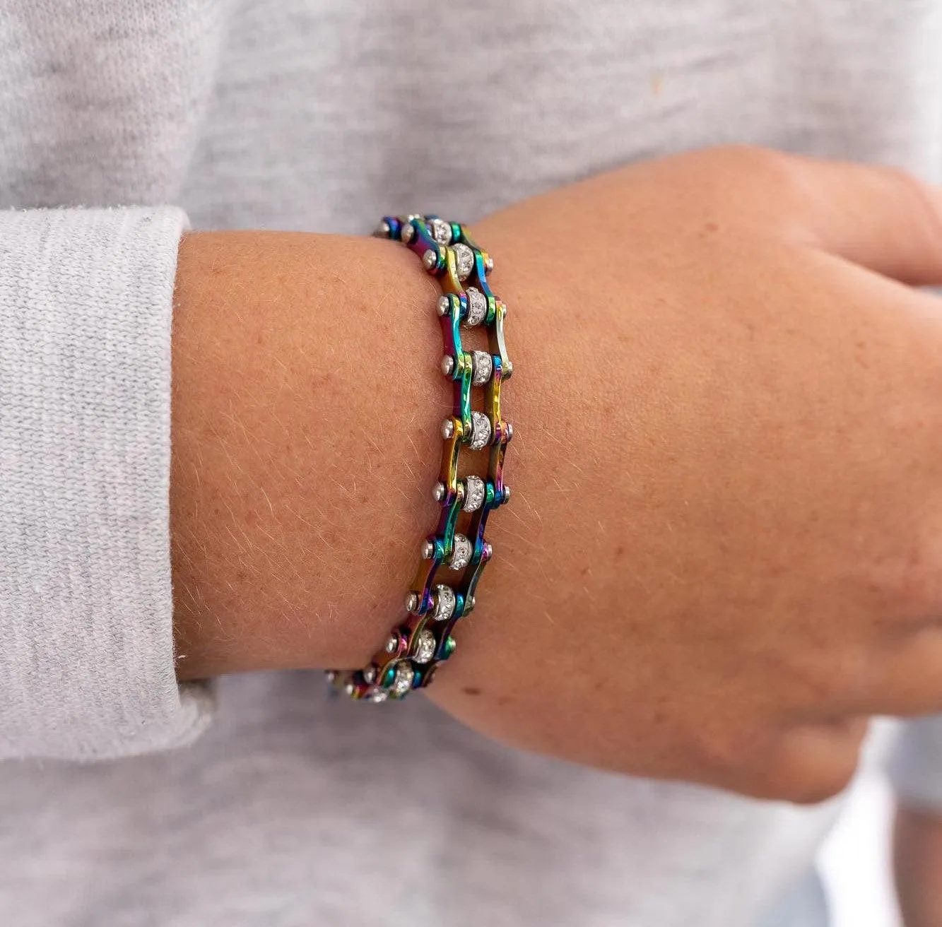 Cycolinks Rainbow Crystal Bracelet